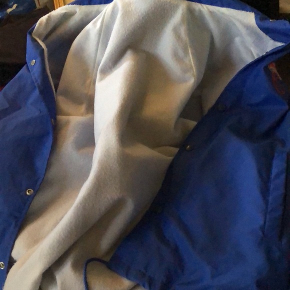 Auburn Sportswear NY Knicks Windbreaker button-down pull tie hem, elastic wrists - Picture 11 of 12